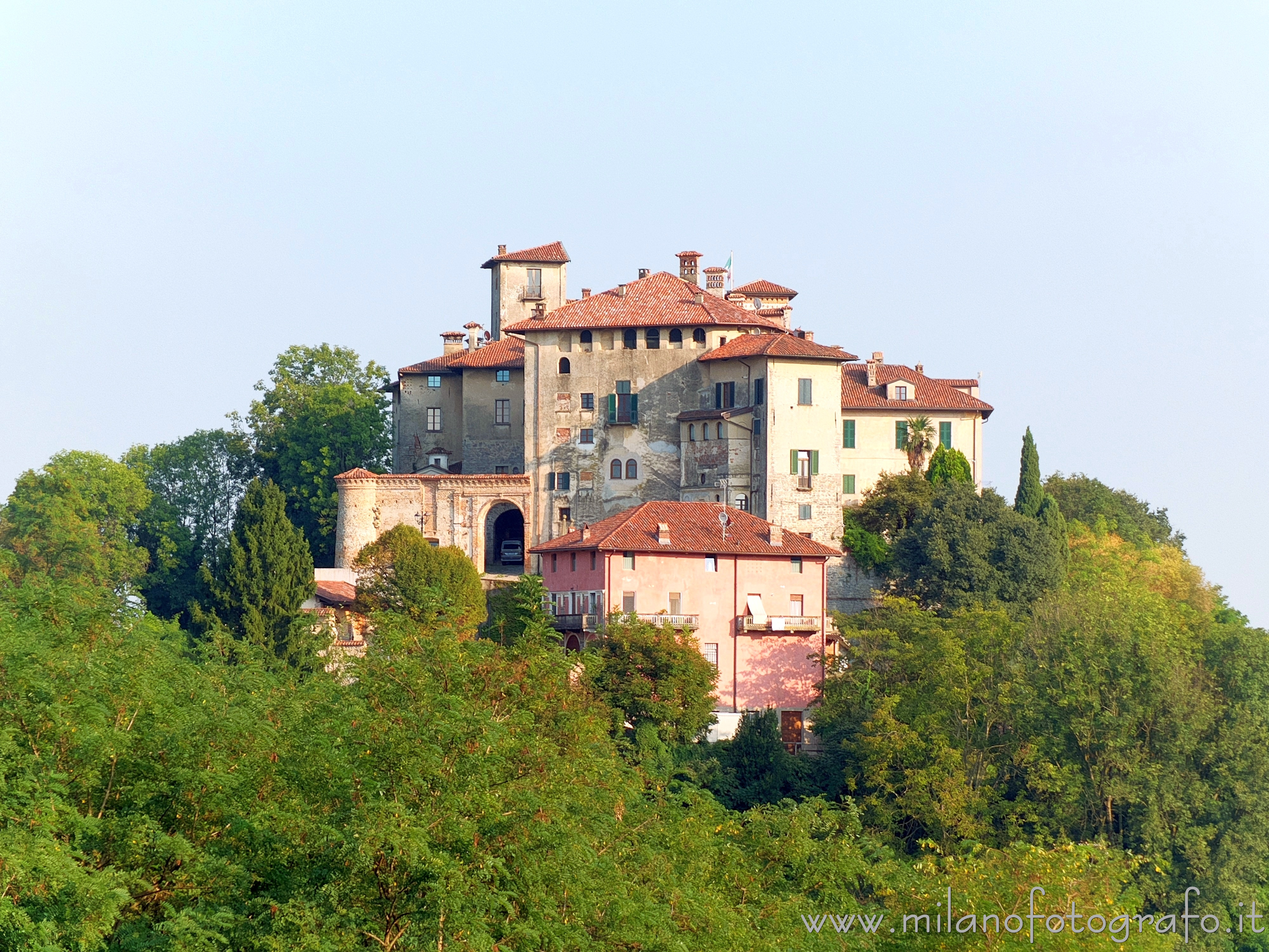 Cossato (Biella, Italy) - Castle of Castellengo seen from north west